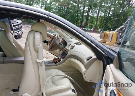 2003 Mercedes-Benz Sl 500 из США, поврежденный, VIN WDBSK75F33F019196